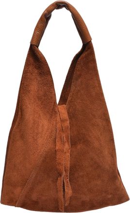 Anna Luchini Bordeauxrood Rundleer Tas