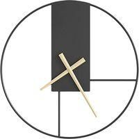 OEM Reloj De Pared Decorativo Vintage, F&aacute;cil De Leer, 43 Cm, Minimalista Y Creativo, Hecho De Metal, Estilo N&oacute;rdico Relajante, Ideal Para Decorar Hoteles,