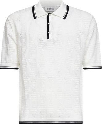 Laneus Knitted Polo Man