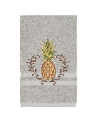 Linum Home Textiles Welcome Turkish Cotton Embellished Hand Towel