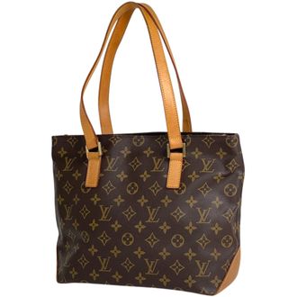 Louis Vuitton Brown Monogram Shoulder Bag Tote Bag (Pre-Owned)