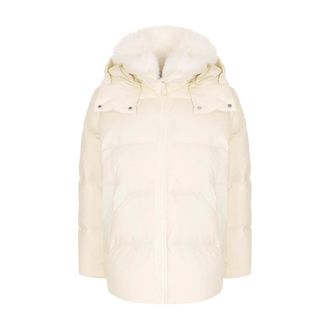 Yves Salomon Donna, Giacche, Beige, XS, new