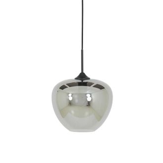 Light & Living Light & Living - L&aacute;mpara Colgante - Mayson - Negro - Vidrio