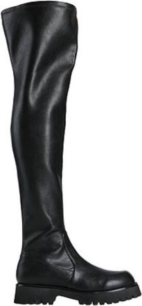 Jeffrey Campbell Womens Tall Thigh High Boots In Black