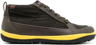 Camper Peu Pista GM high-top sneakers - men - Recycled Polyester/Rubber/Calf Leather/Fabric - 40 - Green