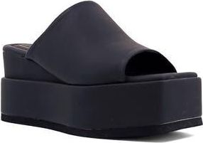 Shushop Karlie Platform Slide Sandal in Black at Nordstrom Rack, Size 7.5