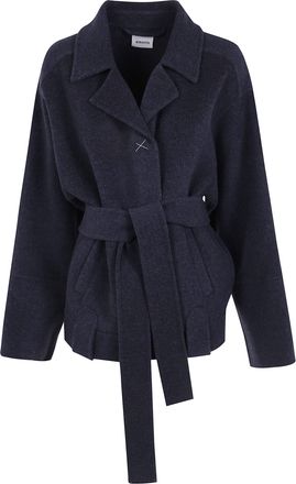 Khaite Jacket Belted Alder