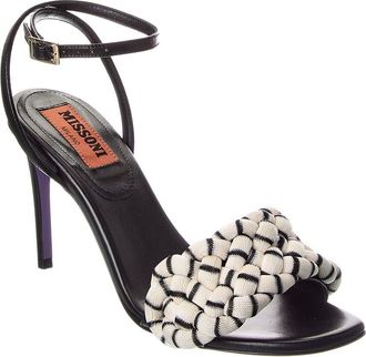 Missoni Leather Sandal