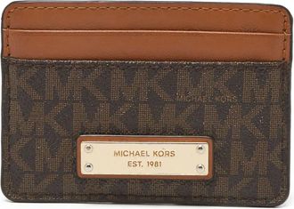 Michael Kors Portacarte in pelle - Marrone