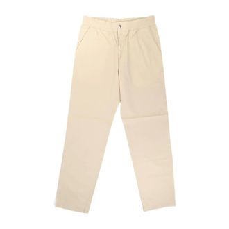 Maison Kitsun&eacute; Casual Trousers - male - Maison Kitsun&eacute; - Straight Trousers - Beige - XS - Trousers