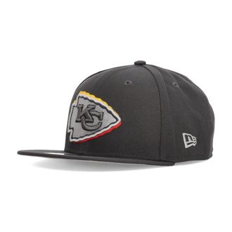New Era Kansas City Chiefs Grafiet Snapback Hoed - unisex - Petten - Grijs - ONE Size - Polyester - Accessoires