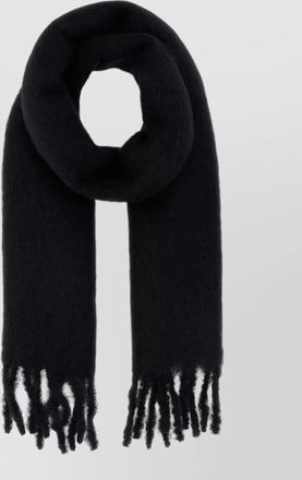 The Row mohair wool scarf