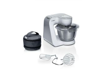 Bosch Serie 4, Robot De Cocina, Mum 5, 1000 W, Blanco, Plata, Mum58200