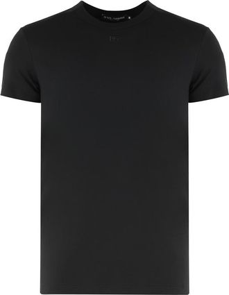Dolce & Gabbana Cotton Crew-Neck T-Shirt