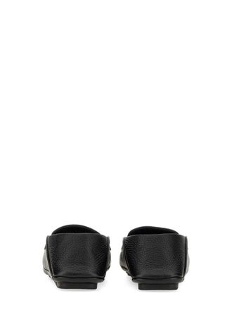 Dolce & Gabbana Logo Leather Loafer - Black
