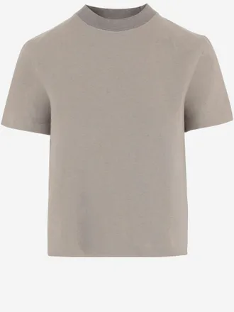 Jacquemus katoenen T-shirt met logo op de achterkant
