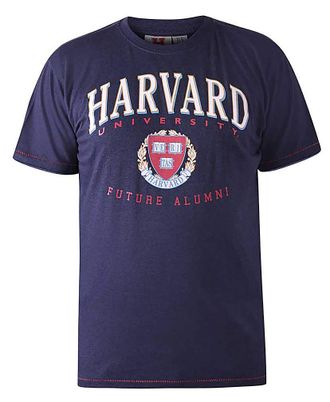 D555 Stapleford Harvard Print T-Shirt