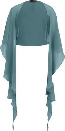 Vera Mont Dames, Blouses & Shirts, Blauw, Maat: S Chiffon