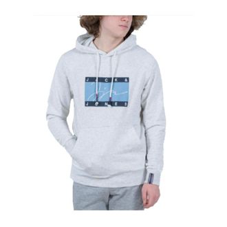 Jack & Jones Hombre, Sudaderas, Gris, Talla: S