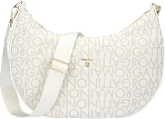 Gattinoni Tassen, Dames, Wit, ONE Size, Charlie M. Hobo Bag