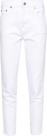 Lauren Ralph Lauren high-rise skinny jeans - women - Cotton/Elastane - 12 - White