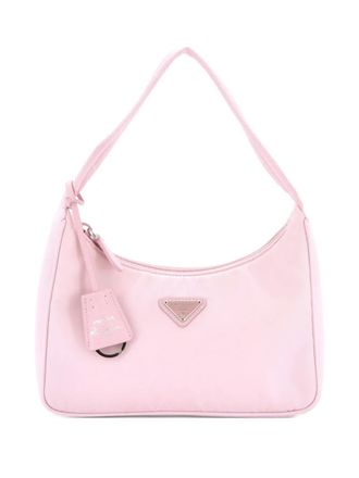 Prada Re-Edition 2000 Tessuto Mini hobo bag - Rosa