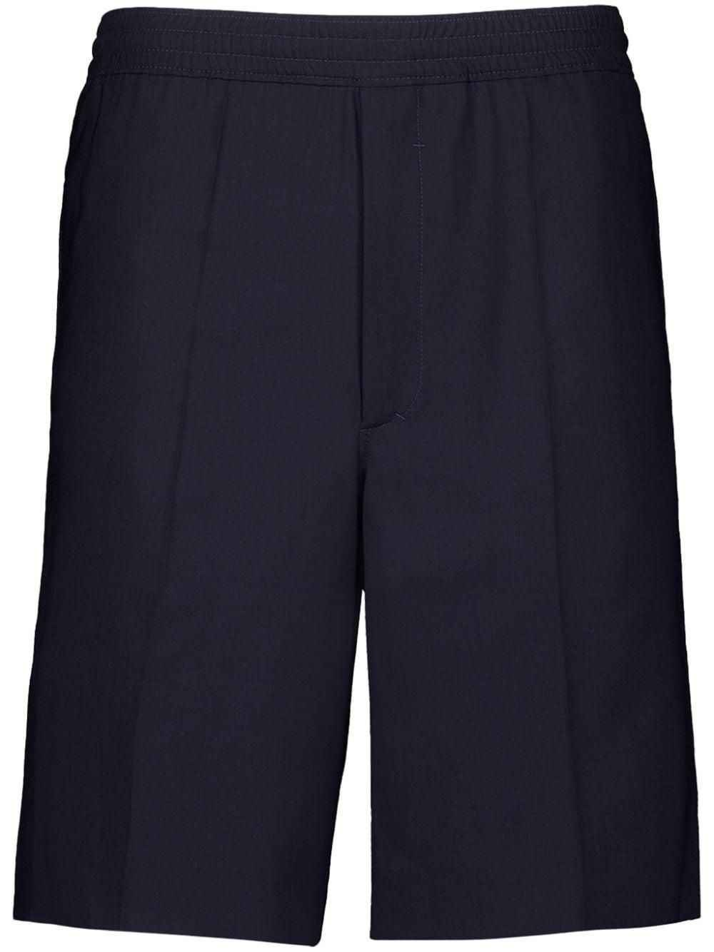 ショートパンツ GIVENCHY Women Shorts  Burmudas BW51555YCA420 BLUE Givenchy Logo-embroidered Cotton Shorts Blue Givenchy
