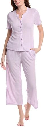 Splendid 2Pc Top & Crop Pant Set