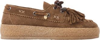 VIA VAI Schoenen, Dames, Bruin, 40 EU, Leer, Rox Romee Loafer