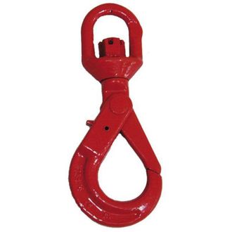 cofan Cofan Gancho Giratorio Seguridad G80 Tn-8, Gancho De Alta Seguridad Con Cuerpo De Calidad G-80, Con Autocierre. Collar&iacute;n Giratorio