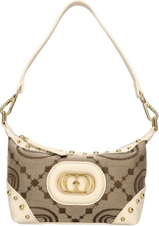La Carrie LA Carrie - Dames - Schoudertassen - Beige - ONE Size - Leer - Tassen
