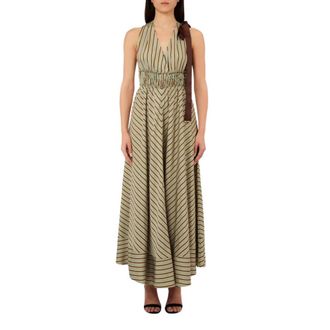 Liu Jo Maxi Dresses, female, Green, Size: S Maxi Dress