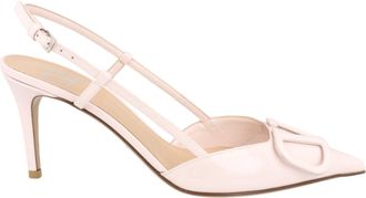 Valentino VLogo Slingback Heels