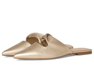 Journee Collection Enniss Womens Dress Flat Shoes Champagne : 9.5 M, Synthetic