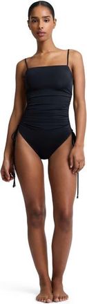 Onia Allegra Tricot One-Piece in Black at Nordstrom, Size X-Small