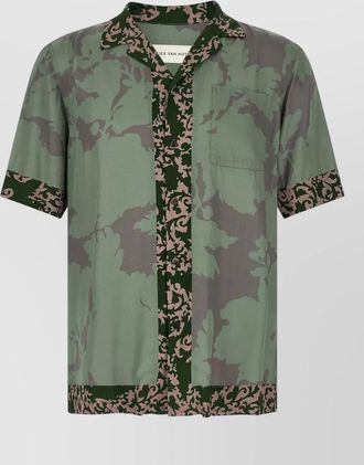 Dries Van Noten printed viscose shirt