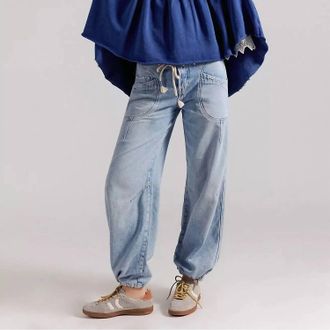 Free People Love Language Pull-On Jeans In No Drama