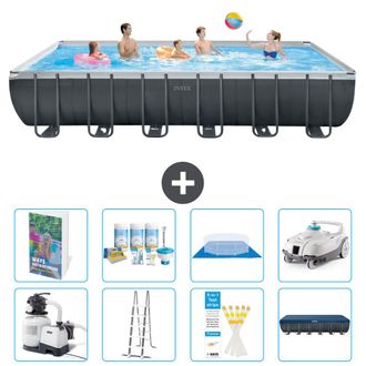Intex Piscina Ultra Xtr Rectangular - 732x366x132 Cm - 9-piezas S658