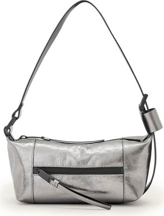 AllSaints Mini Vega Shoulder Bag in Gunmetal Grey at Nordstrom