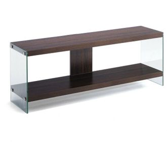 Oresteluchetta Porta TV effetto legno finitura noce cm. H.45 x L.120 x P.29,5