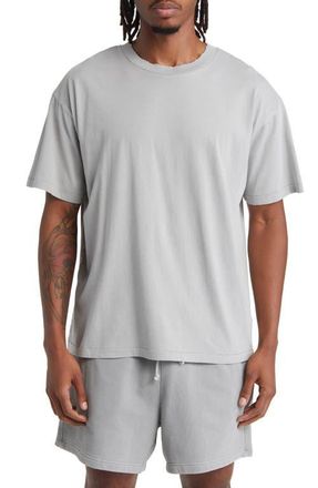 Elwood Core Oversize Organic Cotton Jersey T-Shirt in Vintage Steel at Nordstrom, Size Medium