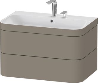 Duravit Duravit Happy D.2 Plus Set De Encastre A Pared, 775x490mm, 2