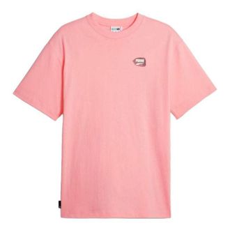 Puma DOWNTOWN Graphic Tee Peach Smoothie 621269-63