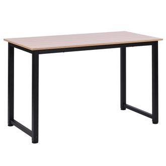 HOMCOM Homcom - Mesa De Ordenador Escritorio Para Hogar Oficina Pies Ajustables 120x60x76cm