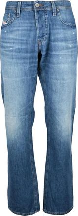 Diesel Jeans - Heren - Regular Fit Jeans - Blauw - W33 - Jeans