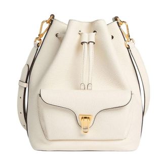 Coccinelle Bucket Bags, female, White, Size: ONE SIZE Beat Generation Bucket Bag