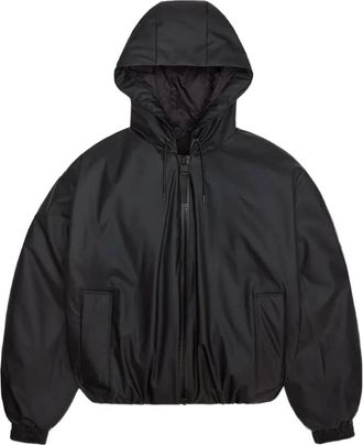 Rains Jack met capuchon - Zwart