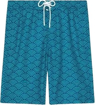 Kenzo Lange Boardshorts - Heren - Strandmode - Blauw - S - Polyester - Badmode