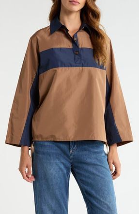 Rag & Bone Rugby Shirt in Camel at Nordstrom, Size Xx-Small
