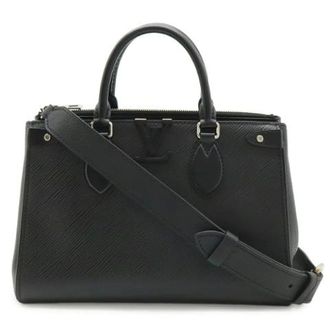 Louis Vuitton Pre-owned Grenelle Epi Handbag - Dames - Pre-owned - Zwart - Maat: ONE Size Leer